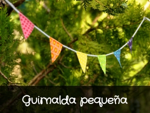 Menú guirnalda pequeña