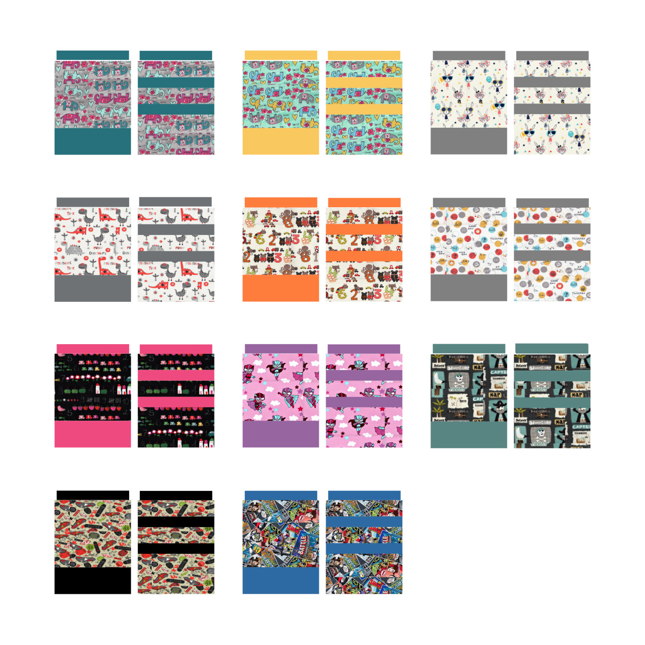 Combinació teles bosses - Sense Nom Combinació teles bosses - Sense Nom