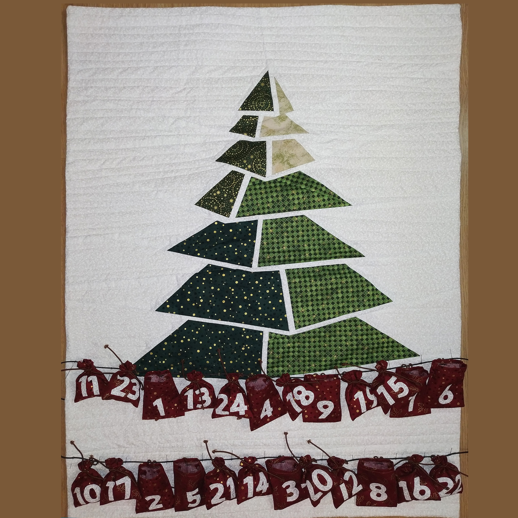 Arbol Adviento i saquitos - 2