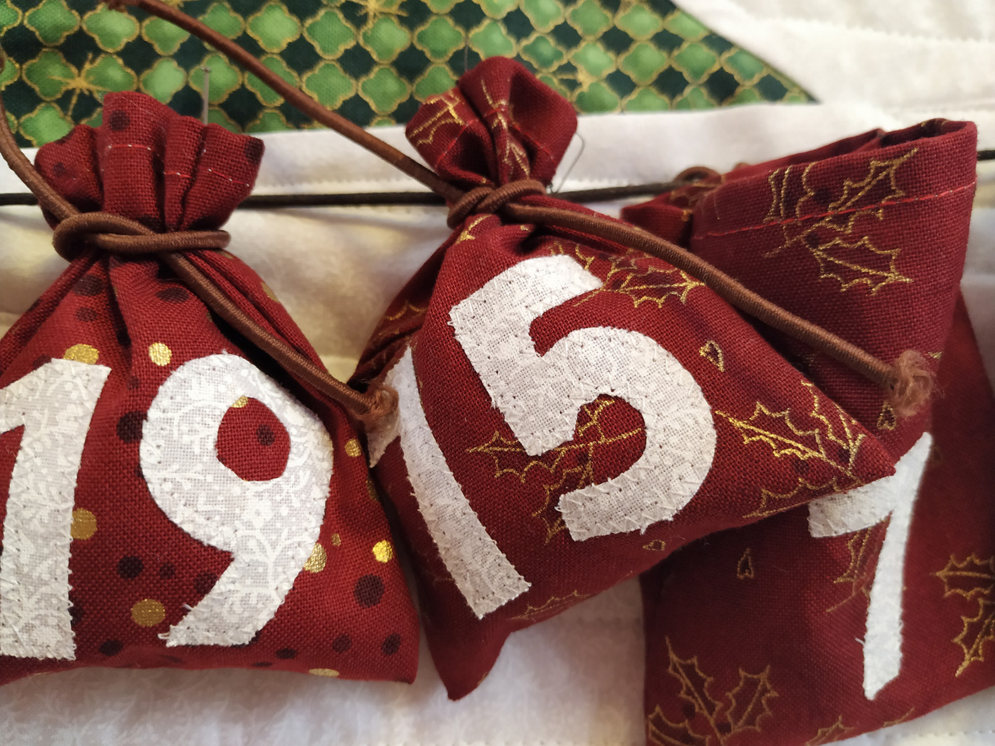 Interior patrón Arbol Adviento