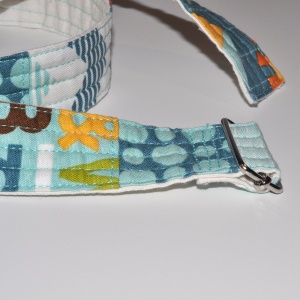 Cinturó infantil patchwork blau