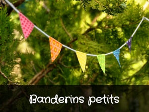 Menu Tutorial banderins petits