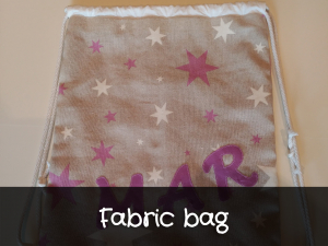 Menu Fabric Bag