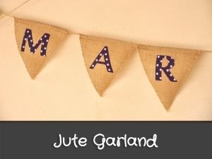 Menu Jute Garland