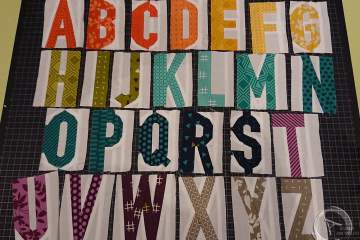 Classic Alphabet Paper piecing