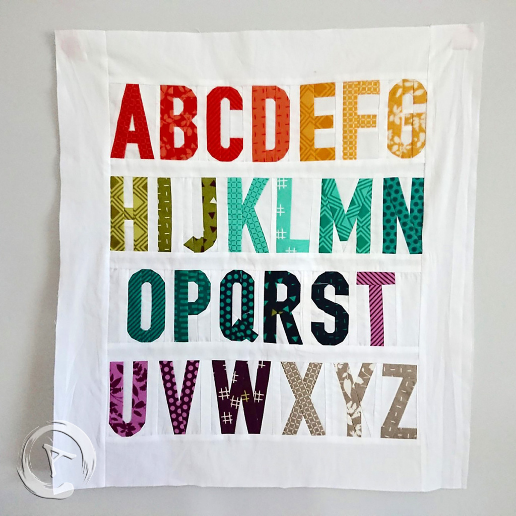 Classic Alphabet Paper piecing