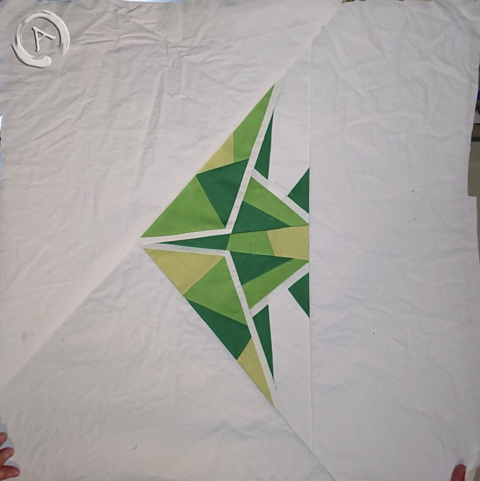 FPP Pattern -Origami Green Fish multic 16.5 FPP - General