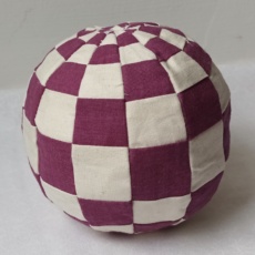 Chess PatchBall - Foundation Paper Piecing Quilting Pattern. PDF Downloadable